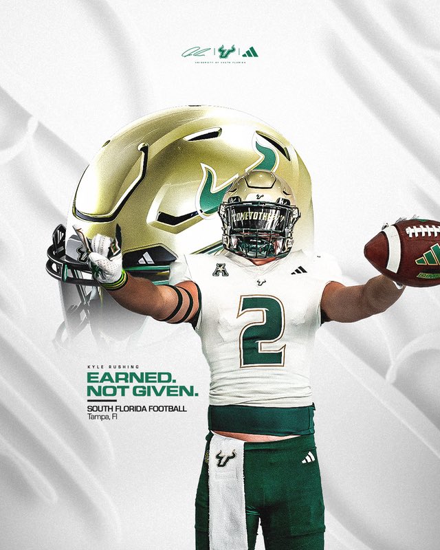 🏡🤘<a href="/USFFootball/">USF Football</a>  <a href="/CoachGolesh/">Alex Golesh</a> <a href="/CoachMajewski/">Tyler Majewski</a> <a href="/PACoachRush/">Ron Rushing</a>