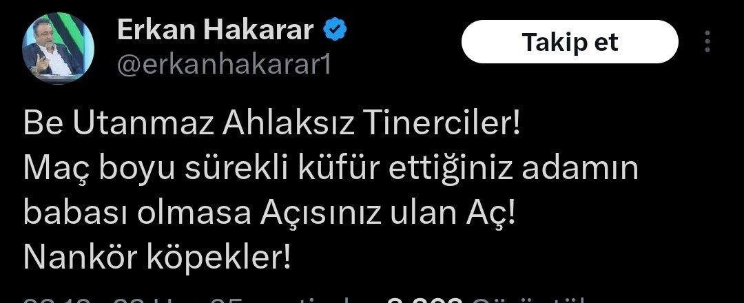 Beşiktaş taraftarına köpek diyen adamı kanalına çıkaran herkesi boykot ederiz ! <a href="/radyospor/">Radyospor</a> <a href="/KanaltTV/">Kanal T Televizyonu</a> <a href="/tv5televizyonu/">TV5</a>