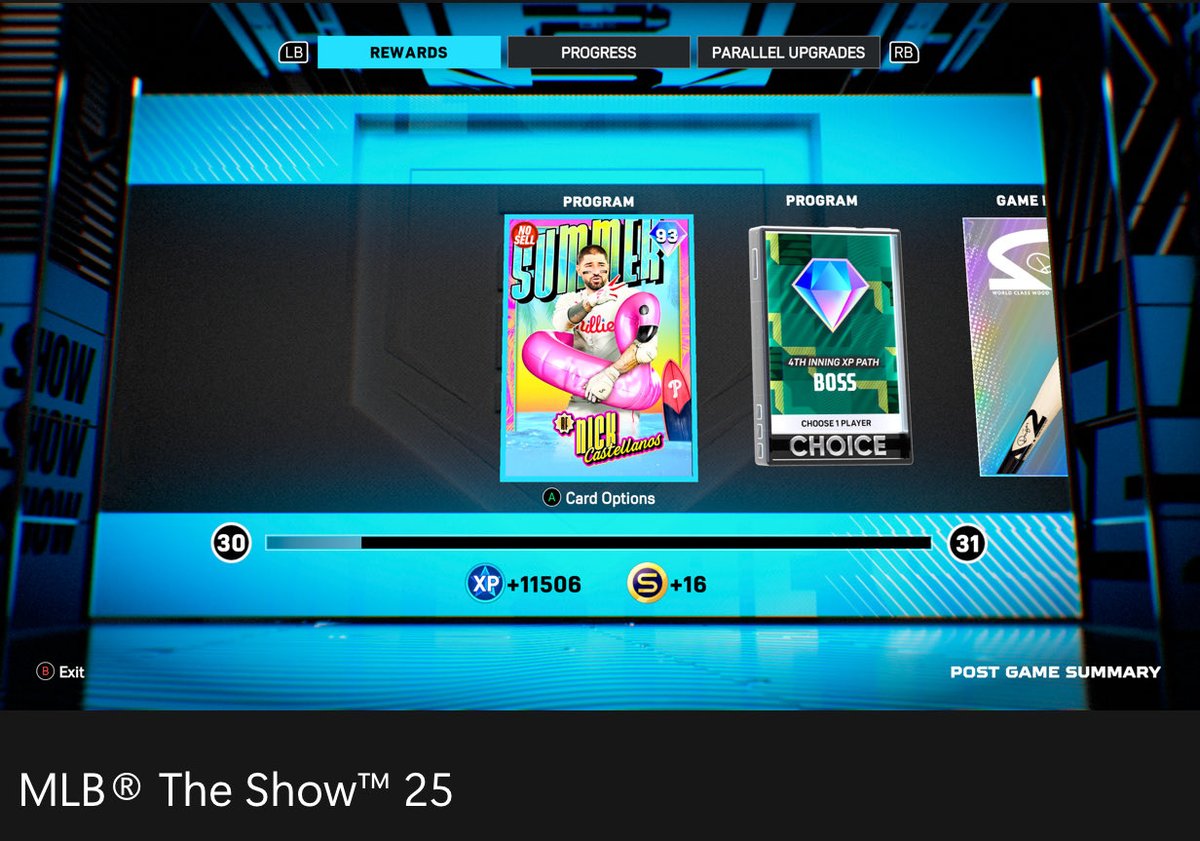 MoneyMakinMulah's tweet image. Another two down let’s get it boyz 🔥⚾️ #SummerProgram finished, got the Paul Skenes cover star card and got my first 4th inning XP Path Boss Pack you know I had to go with the SS GOAT himself my favorite player of ALL TIME @derekjeter 👨🏻✈️🐐 #TheCaptain2 #MLBTheShow25 #RepBX