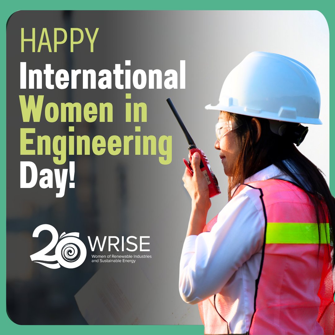 🔧💡 Today we celebrate International Women in Engineering Day—a moment to honor the brilliance, innovation, and resilience of women engineers around the world!

Tag an engineer who inspires you—and let’s continue building together. #INWED25