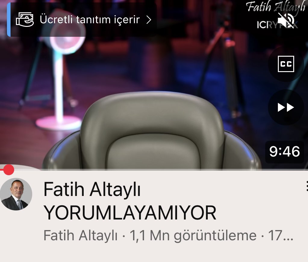 “Bu Koltuğun da;suyu ısınmıştır(!!)”
#FatihAltaylı