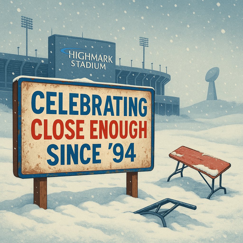 oblongandround's tweet photo. Buffalo’s got another AFC East crown on ice… but how many SB runs are left in the tank?
#BillsMafia #AFCEast #OneMoreRun #32Teams32Days https://t.co/QPciX41UU9