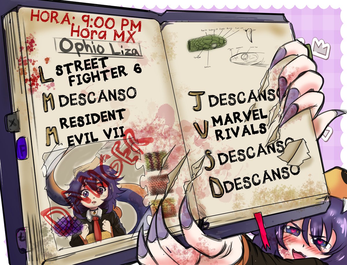 LizaOphio's tweet photo. Peo que queeeeeee
Volvieron los horarios y su princesa 👑 a regresado a por mas (? 🐍💛💜
#Vtuber #VtuberES #VtuberUprisings #VTuberUprising #OCVtuber https://t.co/KOEovG1Z2K