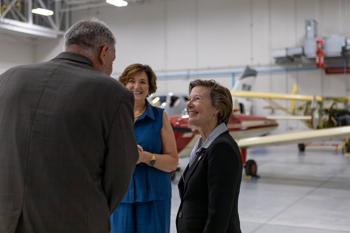 NCLtGovernor's tweet image. First in flight and the future of flight ✈️
Thanks to incredible programs like @ForsythTechCC’s Aviation Systems Technology program, the sky’s the limit!