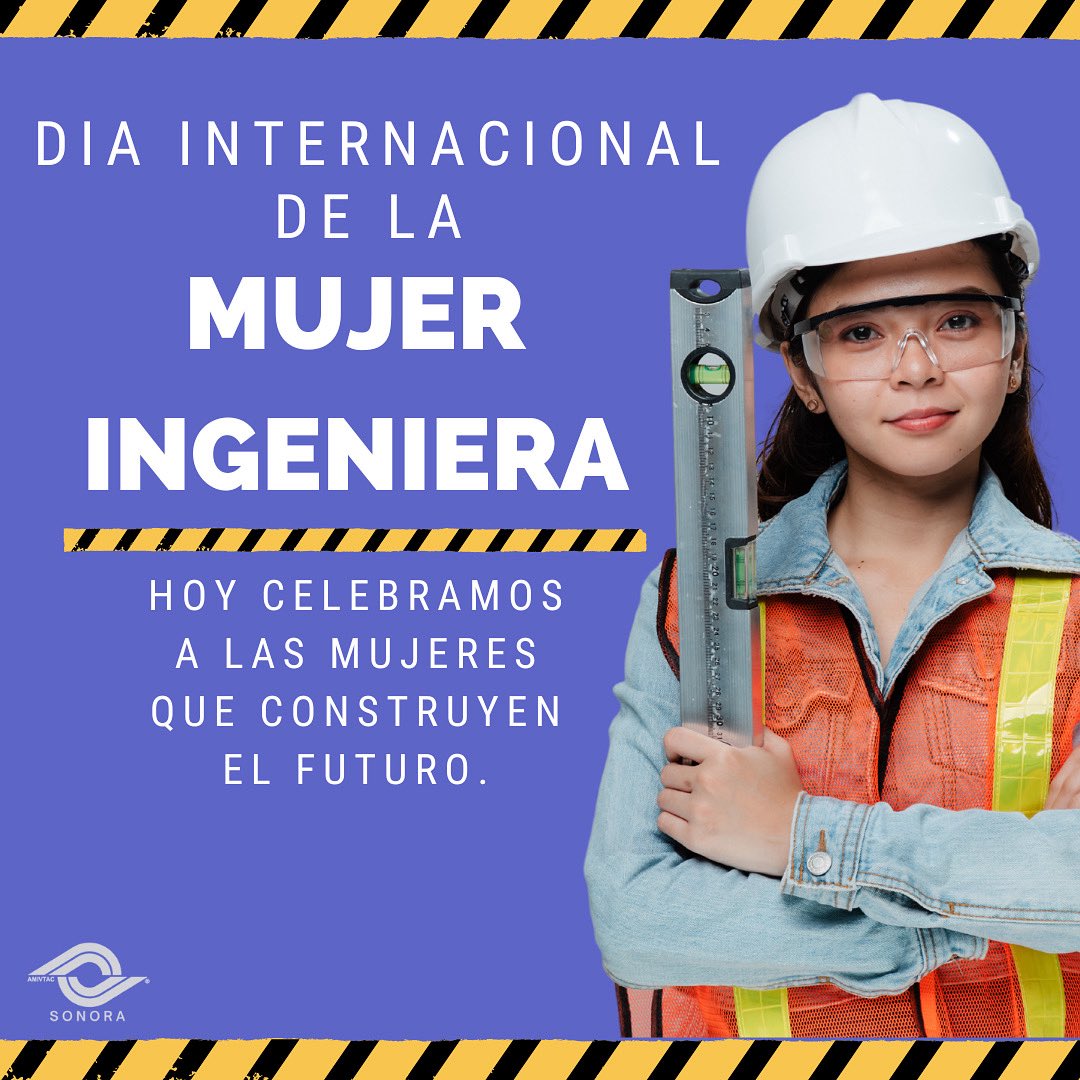 Hoy reconocemos el talento, la dedicación y la visión de todas las mujeres que con su trabajo construyen un mejor futuro para México y el mundo. 🌍

Desde AMIVTAC Sonora celebramos a cada ingeniera que rompe barreras, diseña caminos y transforma realidades. 💪📐