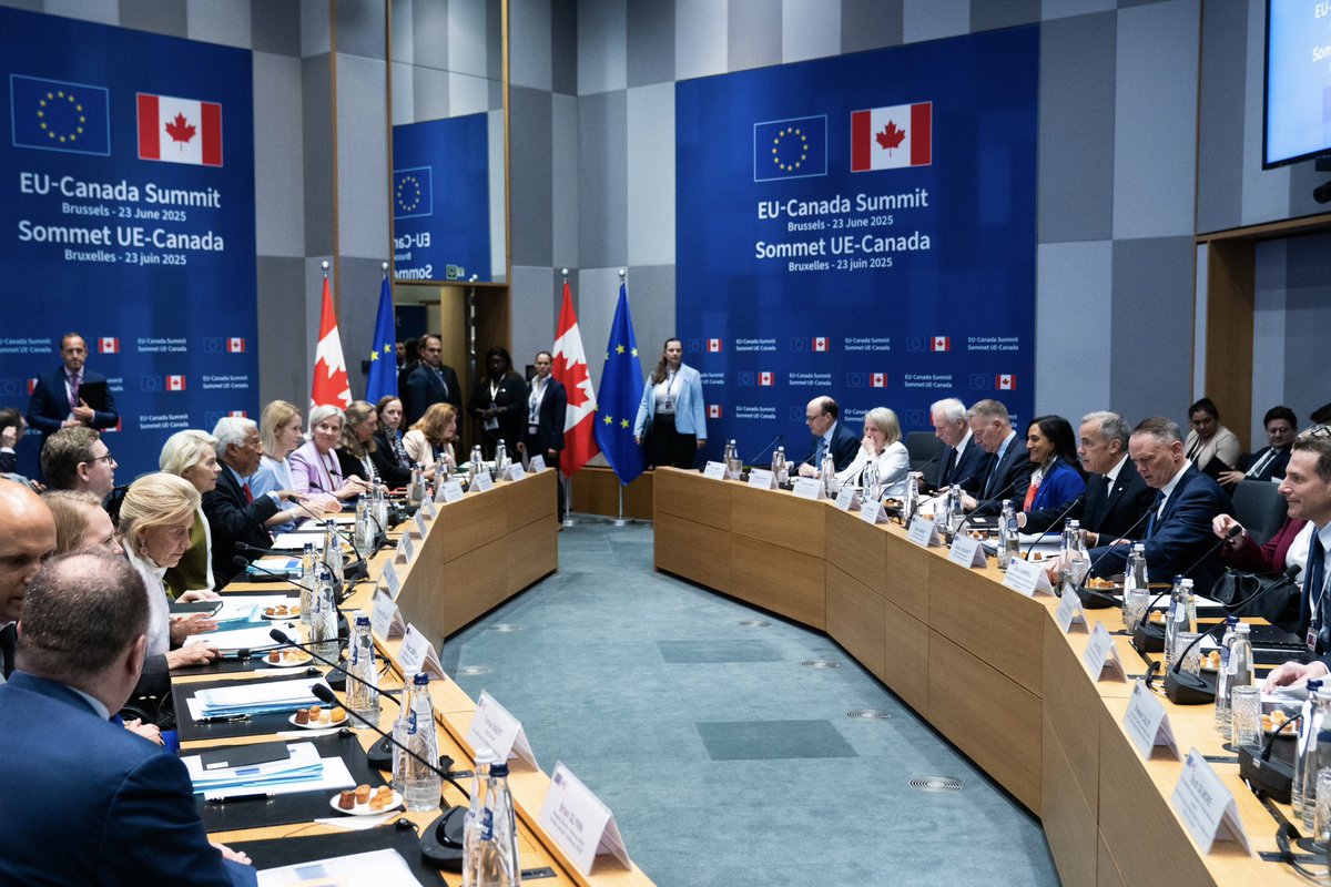 Canada’s new government has a mandate to strengthen and diversify our international partnerships.
 
Today, we’re delivering — starting with a new era of cooperation with the European Union.
 
We will bring Canada and Europe far closer together in every facet of our relationship —
