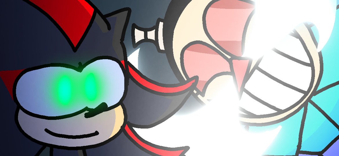 One0ppositeEgg's tweet photo. So...things might have taken a turn! I found out some things... that may or may not be related to Kross. Being sighted in other universes.

I decided to bring back Shadow in hopes of helping me once again to deal with Kross again! Of course, he said YES! https://t.co/lIOVqCbrqa