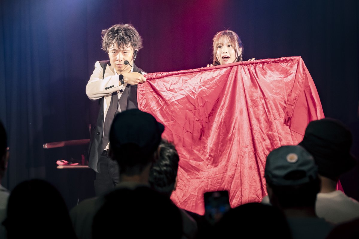 maphorova's tweet photo. 2025/06/22 池袋リヴォイス
西沢さなみ生誕祭ソロライブ2025
〜これからもずっとさなてんと一緒ね♡〜
メンタルマジシャン翔さんとイリュージョン
@magiciansho #メンタルマジシャン翔
@sanami_3710 #西沢さなみ #西沢さなみ生誕祭 https://t.co/98LFf9ke4c