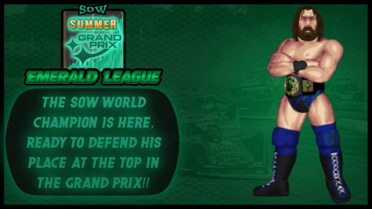 SOWKerry's tweet photo. And rounding the Emerald League out, new announcements in Avery Edwards, Steve Levy, and the mysterious masked man, known only as Beelzebub, plus the NEW SOW World Heavyweight Champion: Ryan Richardson!! https://t.co/hg2MTEY1bD