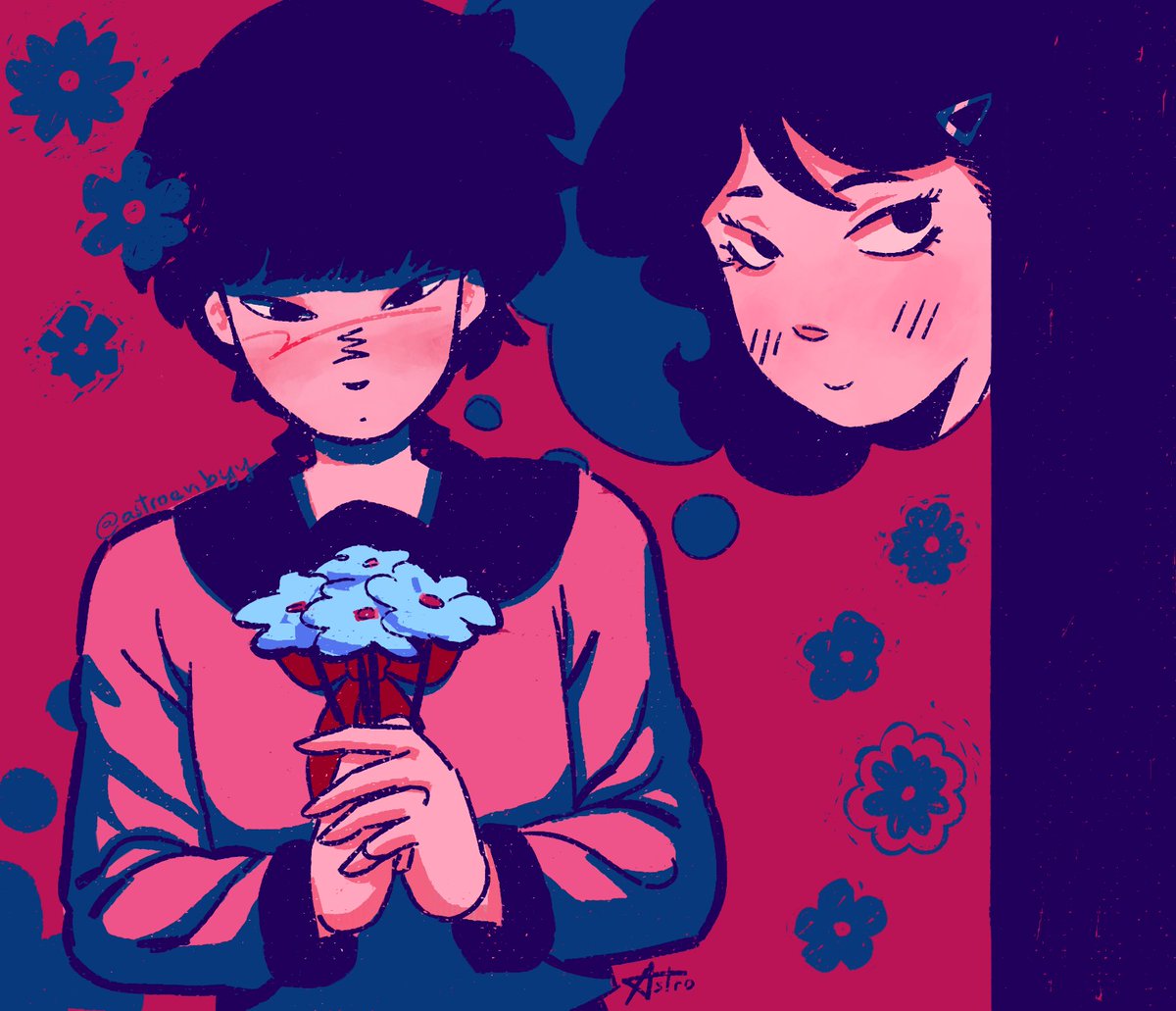 she wants to give flowers to her crush #mp100