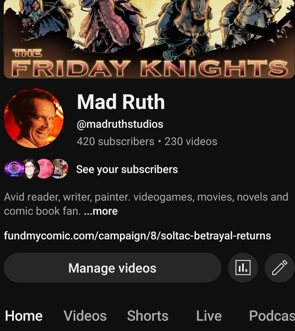🔥 MAD RUTH 🔥 ™️ (@darklordmadruth) on Twitter photo 🔥 Blaze! 🔥 #420
<a href="/Jason_Sandberg/">Jason Sandberg</a> <a href="/Justin_Belmont/">Belmont Press Comics</a>
<a href="/Goodstuff2340/">Goodstuff</a> <a href="/krisfaction/">Kris Faction</a>
<a href="/Vulkan_Lives/">Vulkan Lives</a> <a href="/Immortalrising1/">Immortal Rising Comics</a>
<a href="/InfinitaleComic/">Infinitale: Chronicles #2 | Now Funding on IGG!</a> <a href="/Infinity_Comiqs/">Infinite Entertainment</a>
youtube.com/@madruthstudio… 🔥 Blaze! 🔥 #420
<a href="/Jason_Sandberg/">Jason Sandberg</a> <a href="/Justin_Belmont/">Belmont Press Comics</a>
<a href="/Goodstuff2340/">Goodstuff</a> <a href="/krisfaction/">Kris Faction</a>
<a href="/Vulkan_Lives/">Vulkan Lives</a> <a href="/Immortalrising1/">Immortal Rising Comics</a>
<a href="/InfinitaleComic/">Infinitale: Chronicles #2 | Now Funding on IGG!</a> <a href="/Infinity_Comiqs/">Infinite Entertainment</a>
youtube.com/@madruthstudio…