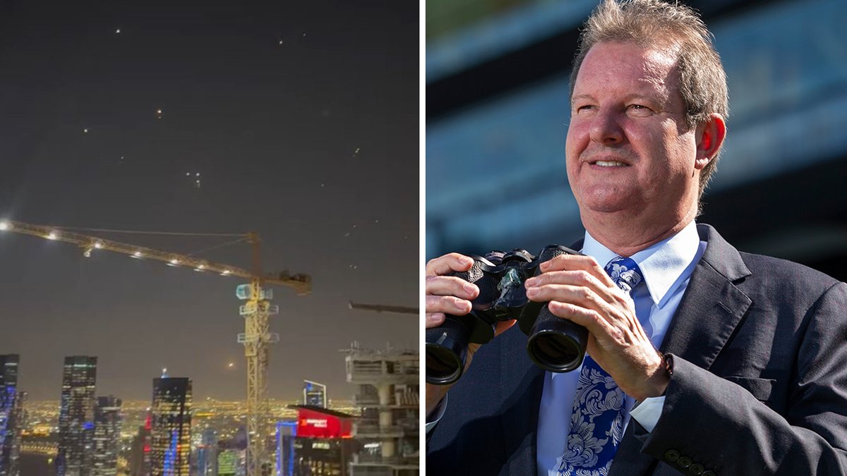 'MISSILES COMING FROM ALL DIRECTIONS'

Sydney race caller Darren Flindell <a href="/hkdarren/">Darren Flindell</a>  has been caught up in the escalating conflict in the Middle East, capturing vision of missiles being fired towards a military base in Qatar. Story: <a href="/RayThomas_1/">Ray Thomas</a> 👇

racenet.com.au/news/missiles-…