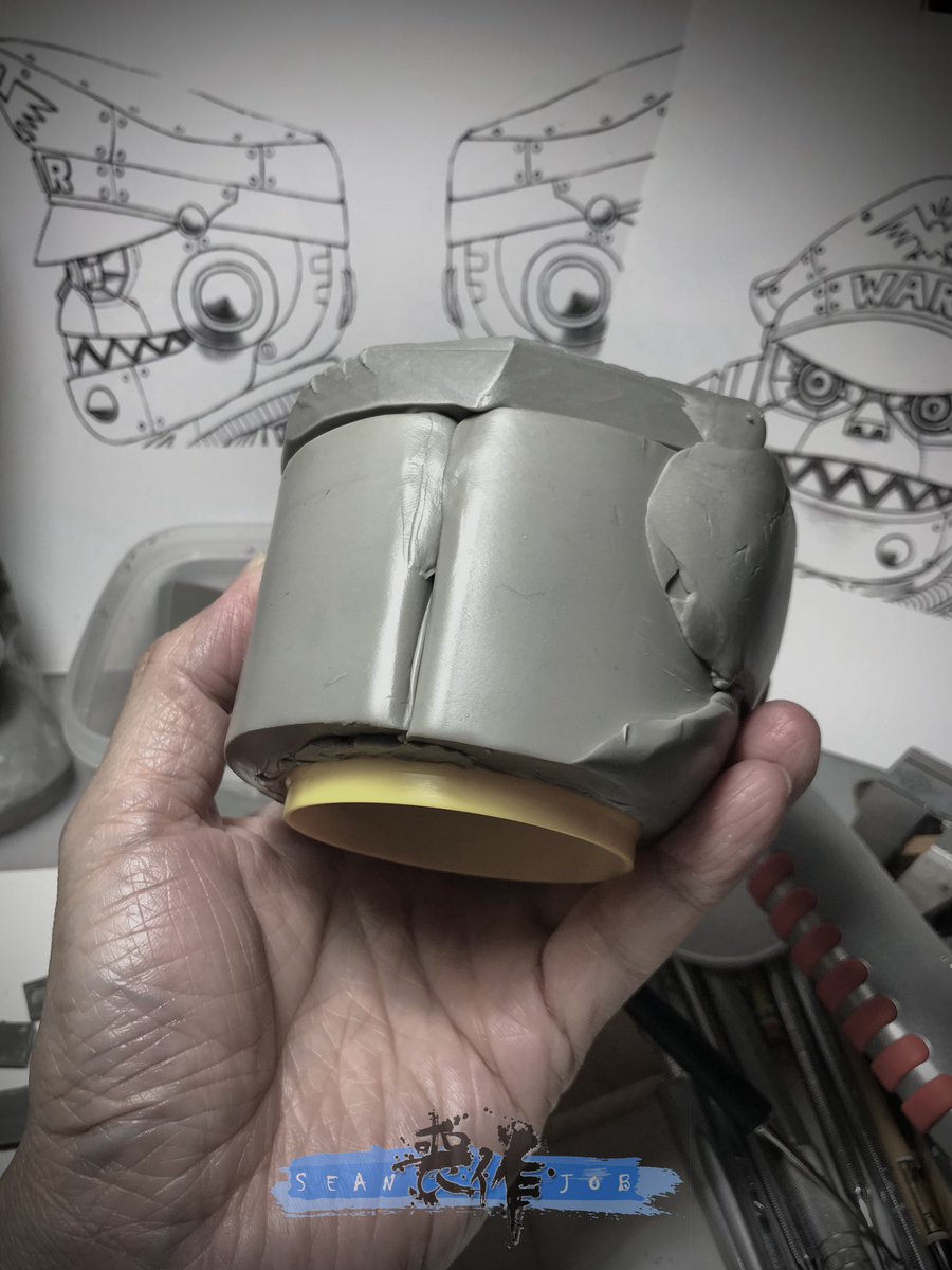 Seanjob_X's tweet photo. THE IRON CLAW - SUPREME LEADER GORDO
Robot head (additional head sculpt)

#sotakutoys #brackmetal #brackmetaltoys #sofubi #softvinyltoy #sofvitokyo #ソフビ #arttoy #designertoy #vinyltoys  #Sculpture #prototype  #Artist #SeanJob #喪作 #原型師 #搪膠 https://t.co/jfTNJllsQP