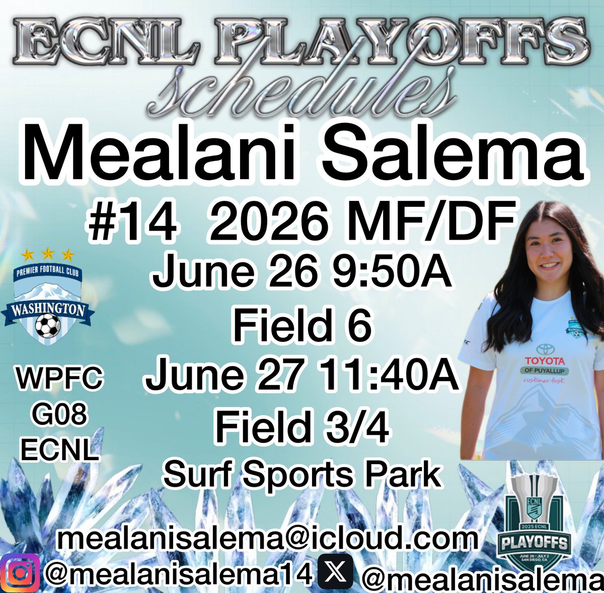 Excited for ECNL Playoffs in San Diego!!@ImCollegeSoccer <a href="/TopDrawerSoccer/">TopDrawerSoccer</a> <a href="/TheSoccerWire/">SoccerWire</a> <a href="/ImYouthSoccer/">ECNL/GA/Recruiting/College Soccer</a> <a href="/coldbrew25/">Jake Murry</a> <a href="/WPFC_G08_ECNL/">Washington Premier FC G07/08 ECNL</a> <a href="/ECNLgirls/">ECNL Girls</a>