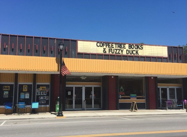 Marvin Bartlett FOX 56 News (@marvbartlett56) on Twitter photo Looking forward to a discussion and book signing for "Spirit of the Bluegrass" Tuesday
<a href="/coffeetreebooks/">CoffeeTree&FuzzyDuck</a>
on Main Street in Morehead. This neat store is in a former theater. Event from 5 to 6 p.m. Spread the news! Looking forward to a discussion and book signing for "Spirit of the Bluegrass" Tuesday
<a href="/coffeetreebooks/">CoffeeTree&FuzzyDuck</a>
on Main Street in Morehead. This neat store is in a former theater. Event from 5 to 6 p.m. Spread the news!