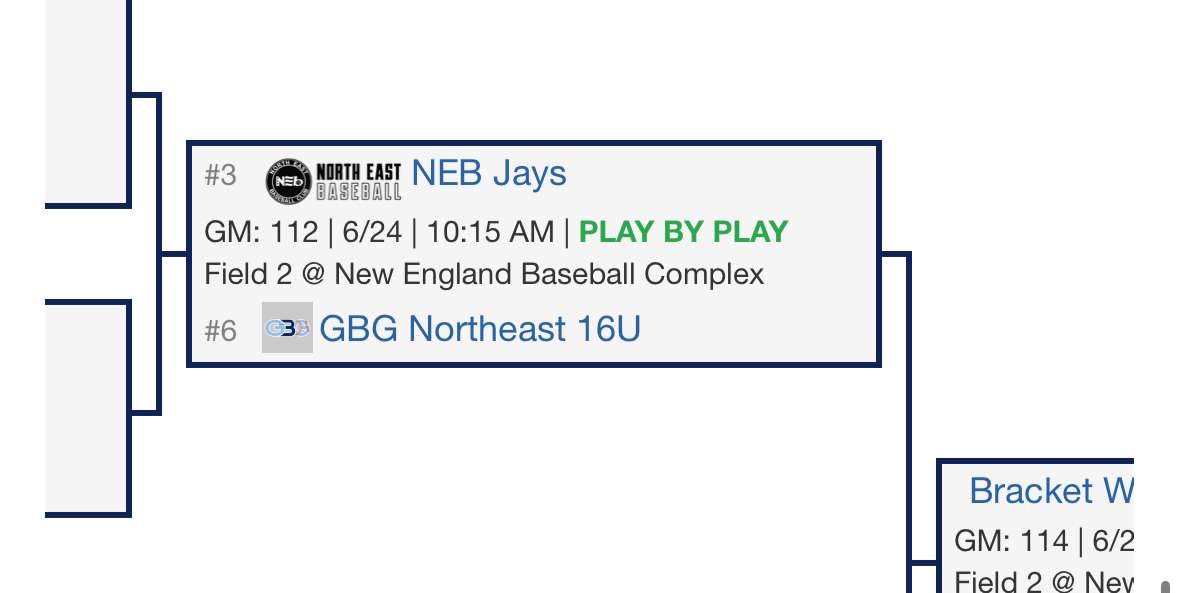 AJ Baroncelli (@ajbaroncelli26) on Twitter photo I will be pitching tomorrow against NEB at 10:15 at the New England Baseball Complex for GBG 16u Northeast. <a href="/GBG_Hawks/">GBG Northeast Hawks</a> <a href="/CoachWelchRBI/">Chris Welch</a> I will be pitching tomorrow against NEB at 10:15 at the New England Baseball Complex for GBG 16u Northeast. <a href="/GBG_Hawks/">GBG Northeast Hawks</a> <a href="/CoachWelchRBI/">Chris Welch</a>
