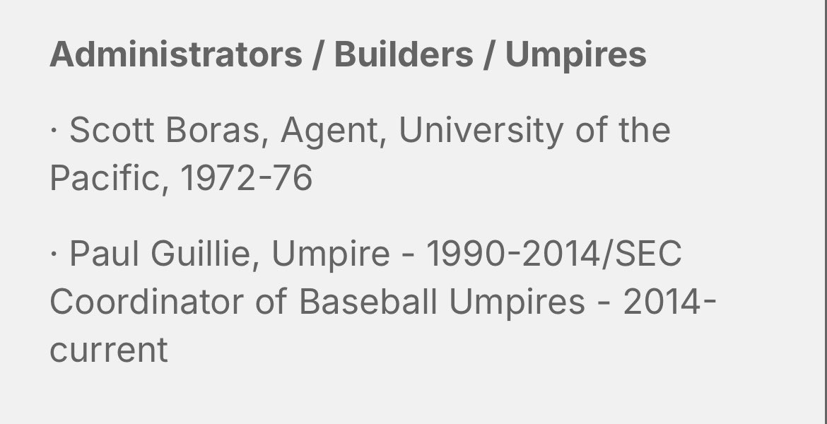 Daron Vaught (@daronvaught) on Twitter photo What a stacked class announced by the College Baseball Hall of Fame (<a href="/CollegeDiamonds/">CollegeBaseballHoF</a>) today! What a stacked class announced by the College Baseball Hall of Fame (<a href="/CollegeDiamonds/">CollegeBaseballHoF</a>) today!