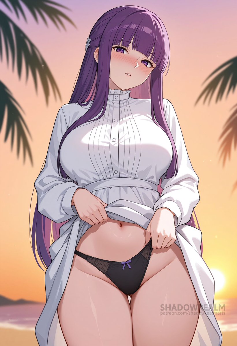 AsuraTheSecond's tweet image. Fern - Full Set is now available on Patre0n! 😳