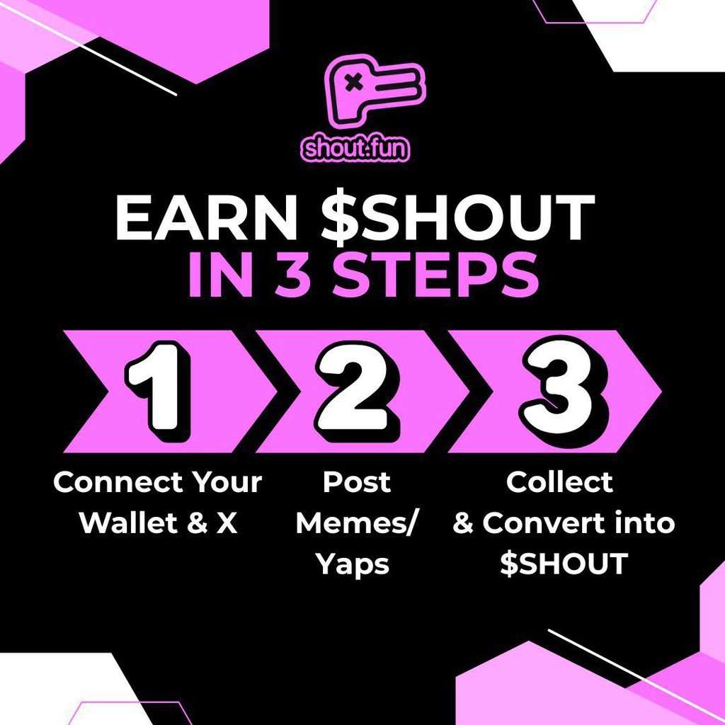 Bringjoy007's tweet image. 🔊 WHEN YOU FIND OUT POSTING MEMES CAN PAY YOUR RENT

Image attached

👀 @shoutdotfun just made shitposting profitable
💸 Post memes, stack $SHOUT, cash out
No BS. No code. Just vibes.

👉 shout.fun/?ref=Bringjoy0…
#MemeToEarn #GetPaidToPost #CryptoRewards

$SHOUT
JOY IS COMING