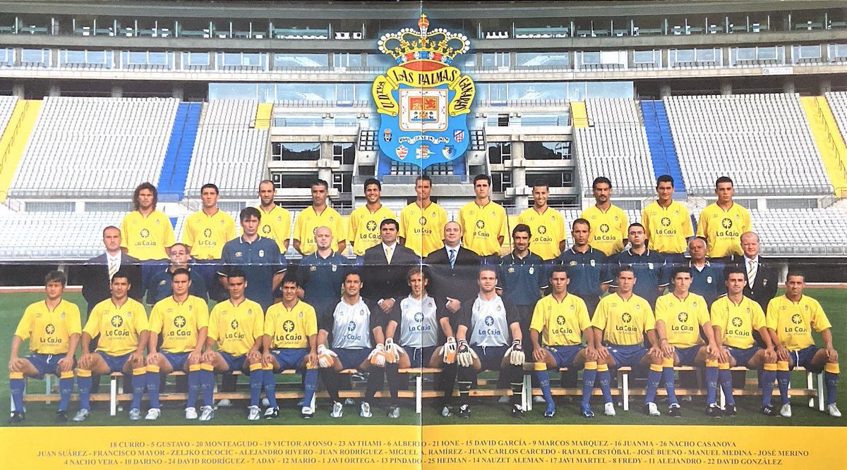 Pedro Herrera - MemoriaUDLP (@pericosafe) on Twitter photo #MemoriaUDLP
Hoy se cumple el aniversario del tercer ascenso de la <a href="/UDLP_Oficial/">UD Las Palmas</a> a Segunda División. Fue el 24/06/2006, en el estadio de Gran Canaria, cuando el equipo de Juanito R. ganó la final de la promoción frente al C.D. Linares (1-0) con gol del Matador <a href="/marcos9marquez/">Marcos Márquez</a>. #MemoriaUDLP
Hoy se cumple el aniversario del tercer ascenso de la <a href="/UDLP_Oficial/">UD Las Palmas</a> a Segunda División. Fue el 24/06/2006, en el estadio de Gran Canaria, cuando el equipo de Juanito R. ganó la final de la promoción frente al C.D. Linares (1-0) con gol del Matador <a href="/marcos9marquez/">Marcos Márquez</a>.