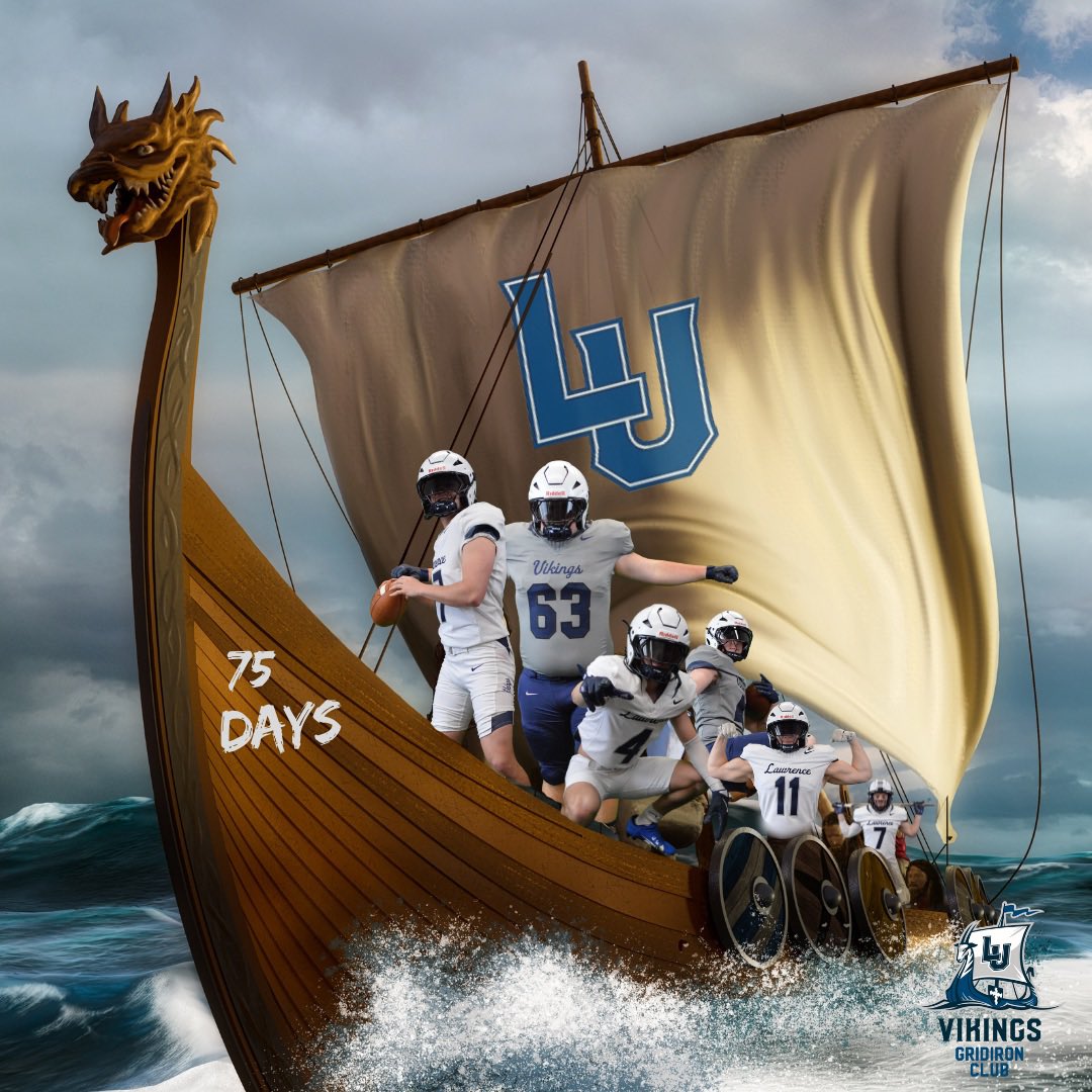 Stay Calm!! They’re coming. Only 75 days until kickoff!!! Let’s GO!! #GoVikes #GonzagaEra