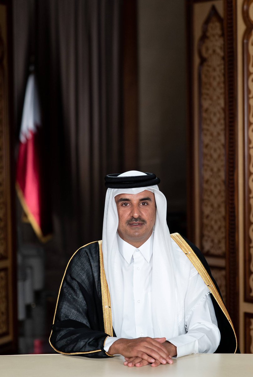 Dr_MayAlkhalifa's tweet photo. رجل با أمه قائد شجاع محب للسلام ممدوده يده للخير يقف مع القريب والبعيد في كل مسار ومسعي لسلام هو واقف شامخ الاخرين يشعلون النيران وهو يطفي النار الاخرين يشعلون الفتن وهو يخمدها ومن لها غيرك يا رجل السلام الاول ومن يستحق جائزه اعظم حاكم فالكون @TamimBinHamad الله يديمك لنا 🤍🤲🇶🇦 https://t.co/IzKQVzDVy0