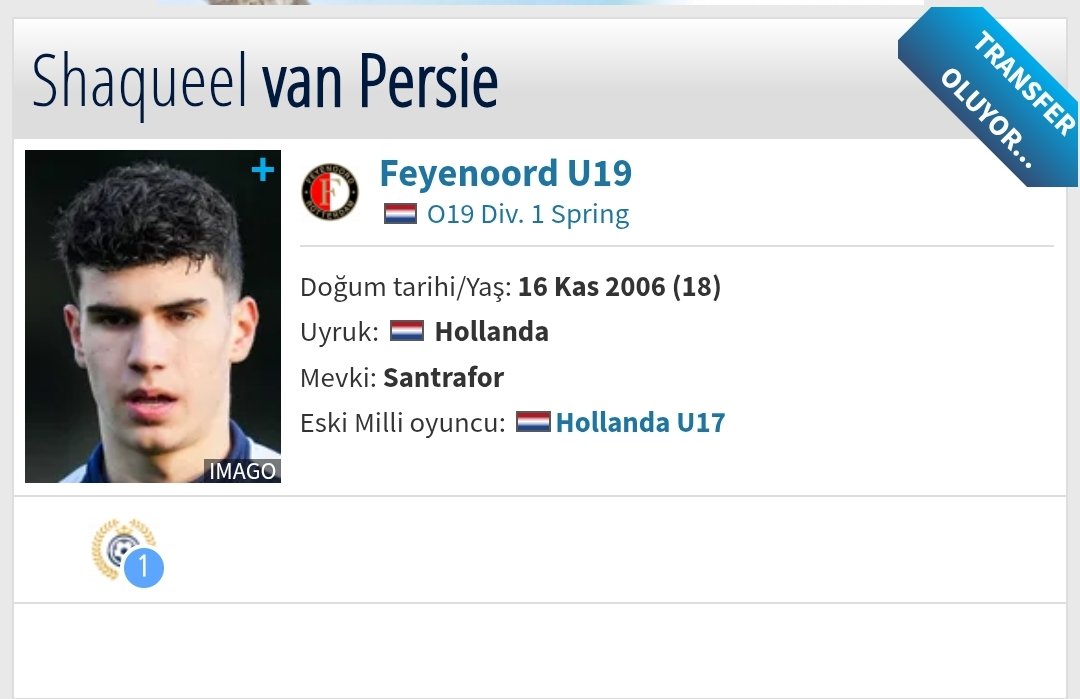 Gelecegin santraforu bir yere yazın ve transfer edin Dip Not:( Van Persie'nin oglu)
<a href="/GalatasaraySK/">Galatasaray SK</a>