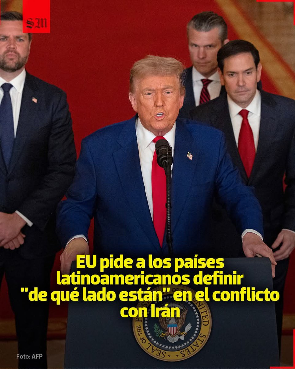 Pobre su familia,  su país y el mundo con este señor.