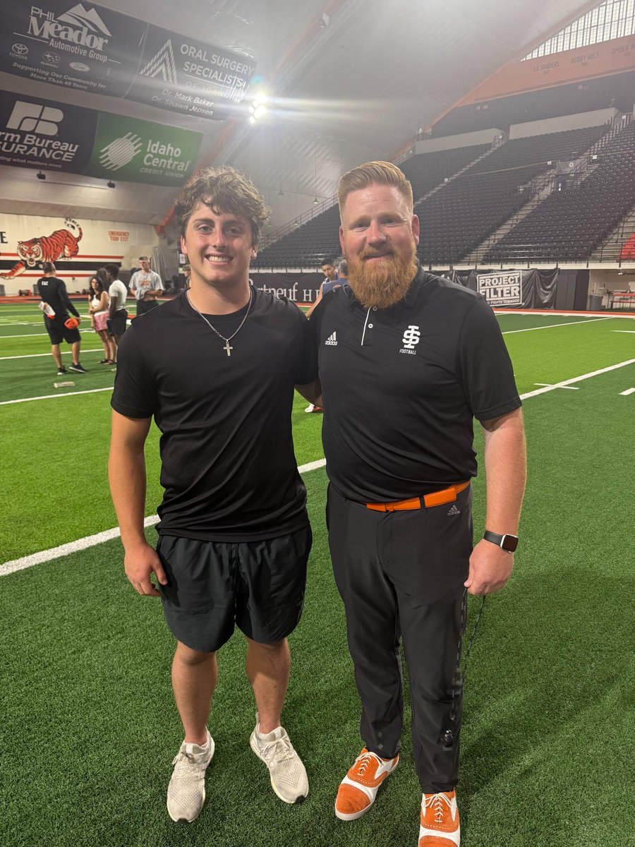 Robbie Ladd (@robertladd2026) on Twitter photo I had a great time at <a href="/BengalGridiron/">Idaho State Football</a>. Loved Pocatello. Thank you <a href="/CodyHawkins/">Cody Hawkins</a> <a href="/gnduff/">Grant Duff</a> <a href="/CKeller18/">Crew Keller</a> for an amazing experience! I had a great time at <a href="/BengalGridiron/">Idaho State Football</a>. Loved Pocatello. Thank you <a href="/CodyHawkins/">Cody Hawkins</a> <a href="/gnduff/">Grant Duff</a> <a href="/CKeller18/">Crew Keller</a> for an amazing experience!