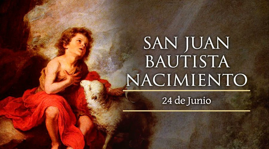 San Juan Bautista nació para ser el precursor de Cristo, el que preparó el camino del Señor y murió dando testimonio de la verdad.

San Juan Bautista, ruega por nosotros.