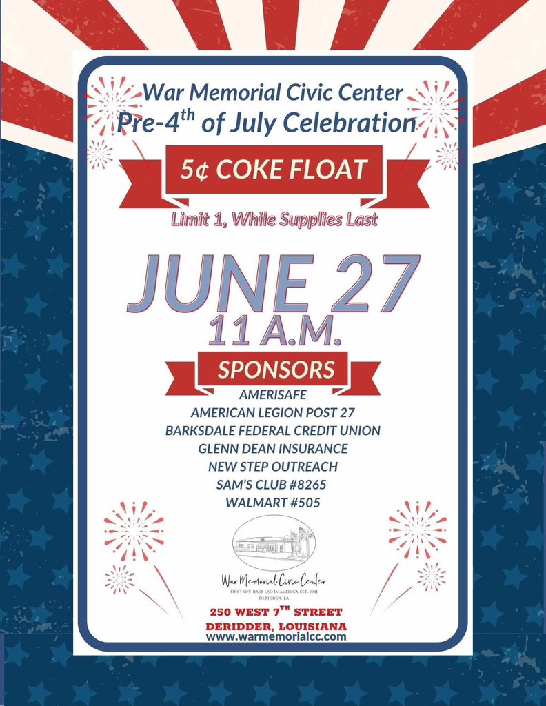 City of DeRidder (@deriddercity) on Twitter photo 