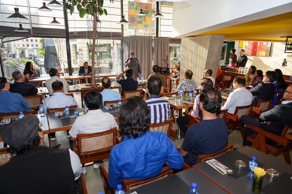 Two consecutive days in 2 countries 

OFBJP Netherlands team further strengthened 2 new  Co-Convenors 
Neeta Singh ji &amp; Manmohan Singh ji

OFBJP Belgium launched in its new form Shreya Kaushik ji as Convenor 

Gr8 job Pratima ji