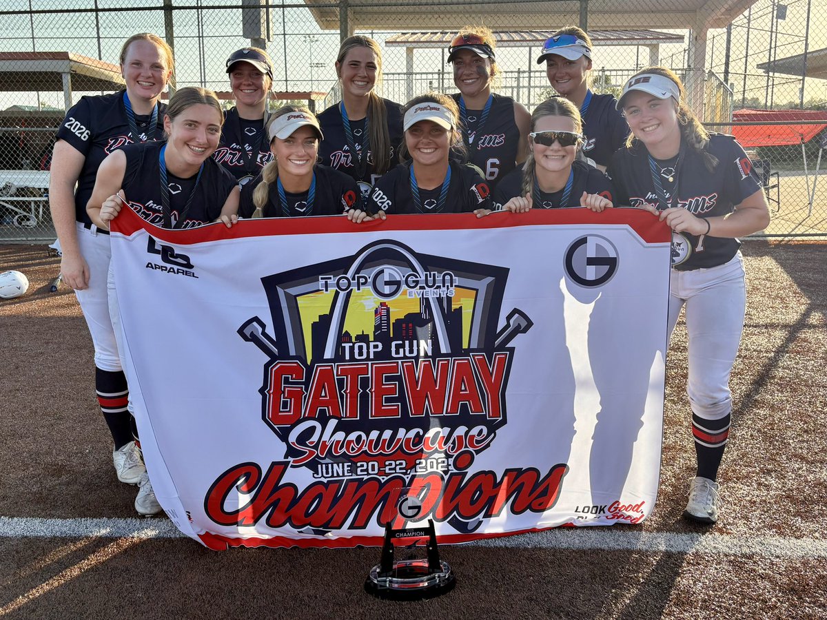 Congratulations to Indy Dreams Regional Streeval on their 18u championship win at the Top Gun Gateway Showcase!