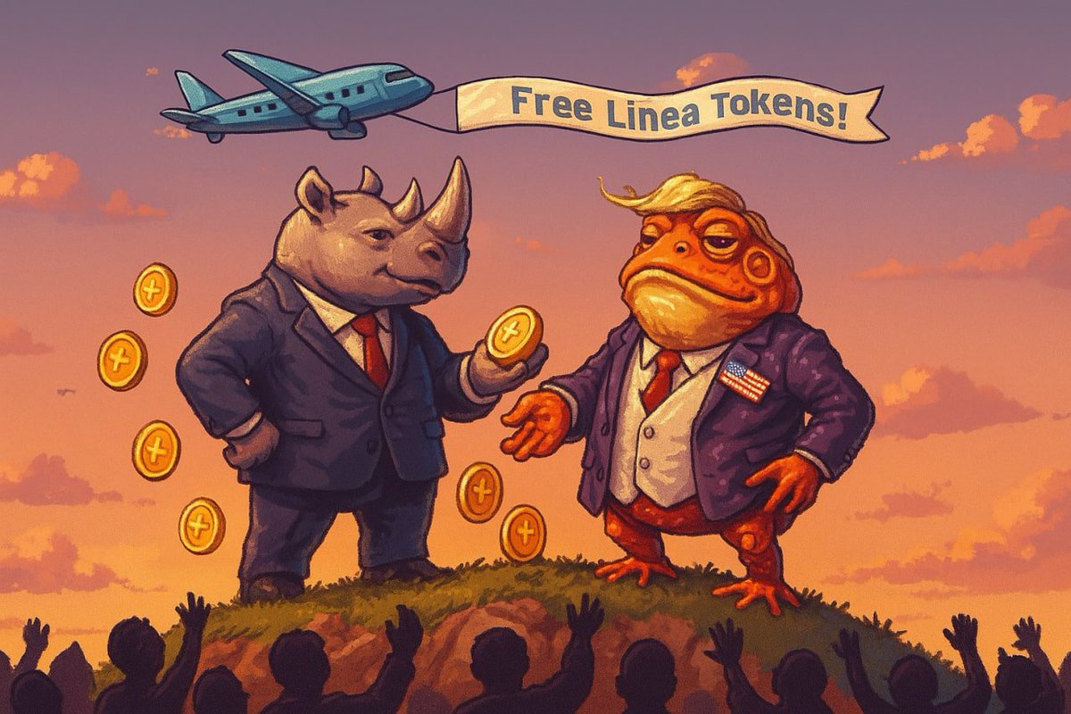 🐸 HUGE NEWS, LINEANS! 🦏

As a glorious sign of friendship between Bank of Linea and Donald Toad Coin...

🔥 The TOP 100 DTC holders just received 500 $BOL
🔥  The TOP 100 BOL holders now hold 500 $DTC

lineascan.build/tx/0xec69e8e1e…
lineascan.build/tx/0x628b66a5a…

That’s called WINNING.

Not
