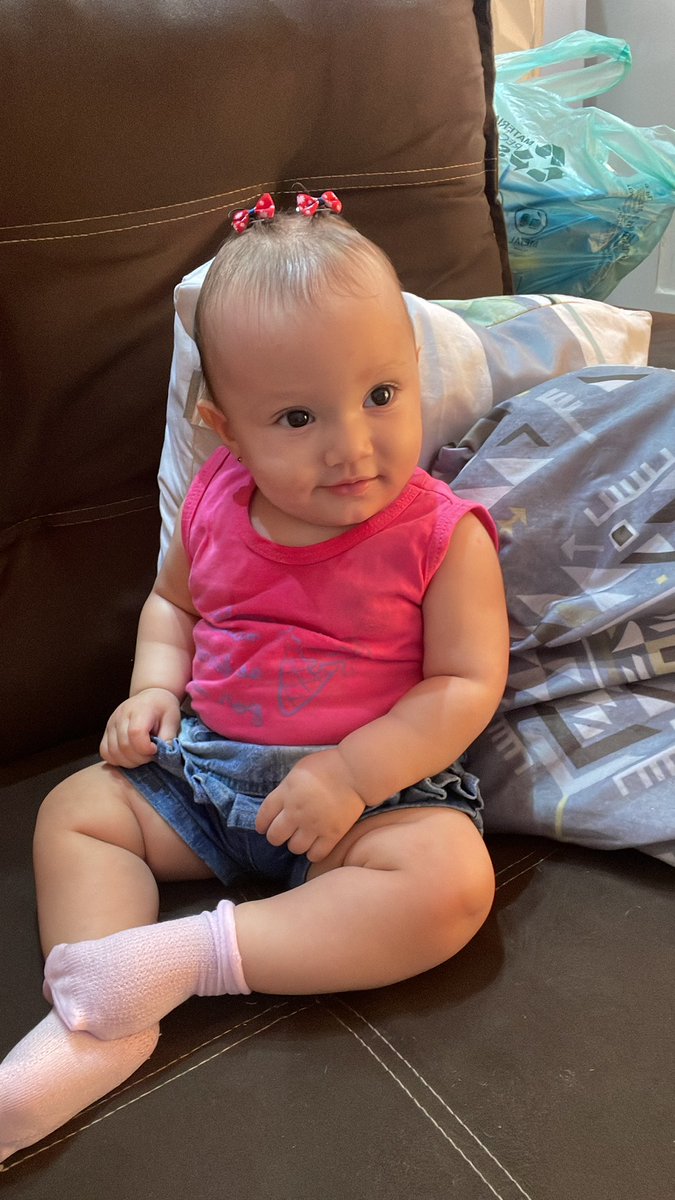Por essa filha orava eu, e Deus ouviu minha oração 💖