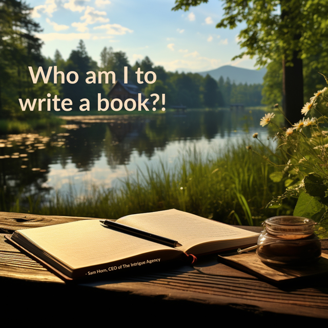 Do you ever wonder "Who am I to write a book?" Do you think, "I'm not an expert. I'm not perfect. I don't have all the answers." If so, join the club. Now here's what to do about it. substack.com/home/post/p-16… #samhorn #WritingCommunity #writing #authors