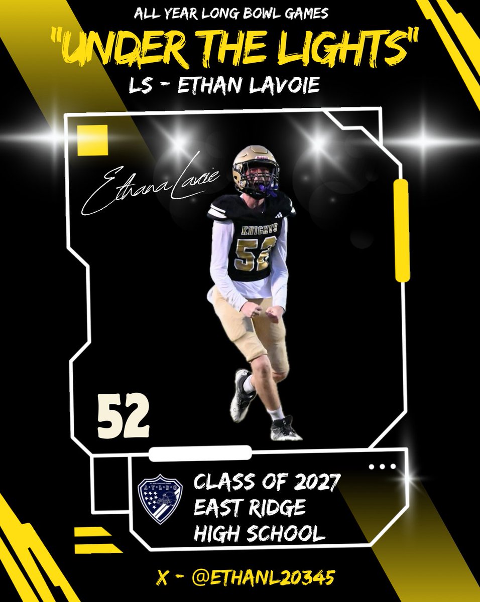 Ethan Lavoie (@ethanl20345) on Twitter photo Can’t wait to go and compete on July 12!!🙏 <a href="/CoachJoeNieves/">Coach Joe Nieves</a> <a href="/Diondraecampbe2/">Coach Campbell East Ridge Knights Football</a> <a href="/coachdicunto/">Coach Sauce</a> <a href="/ERHSFB/">East Ridge Knights Football ⚔️🛡🗡</a> <a href="/donnieburchfiel/">Coach Burchfield</a> Can’t wait to go and compete on July 12!!🙏 <a href="/CoachJoeNieves/">Coach Joe Nieves</a> <a href="/Diondraecampbe2/">Coach Campbell East Ridge Knights Football</a> <a href="/coachdicunto/">Coach Sauce</a> <a href="/ERHSFB/">East Ridge Knights Football ⚔️🛡🗡</a> <a href="/donnieburchfiel/">Coach Burchfield</a>