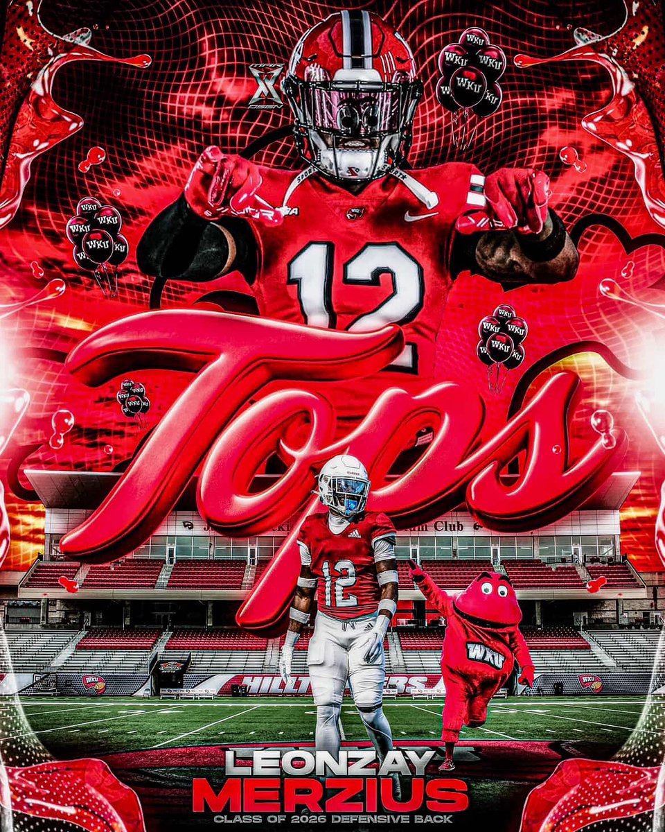 Rising Stars (@jerryrecruiting) on Twitter photo Chaminade-Madonna (FL) 26’ CB <a href="/LeonzayM/">Leonzay “Zay” Merzius</a>, a 3-star recruit commits to Western Kentucky University. Chaminade-Madonna (FL) 26’ CB <a href="/LeonzayM/">Leonzay “Zay” Merzius</a>, a 3-star recruit commits to Western Kentucky University.