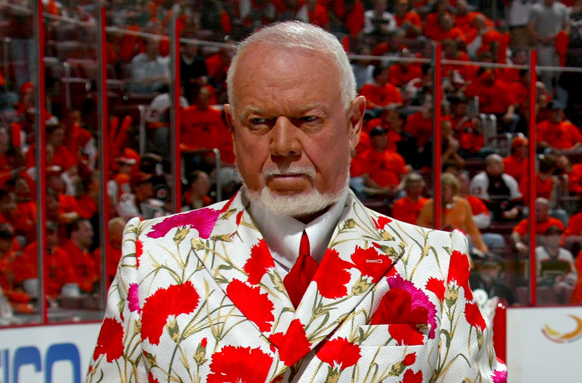 Don Cherry existed before the hideously smug Rick Mercer/This Hour Has 22 Minutes brand of Canadian caricature began its rise to prominence.

"Grapes" loved hockey and he loved his country. He still does for that matter.

He didn't care about the pearl-clutching niceties so many