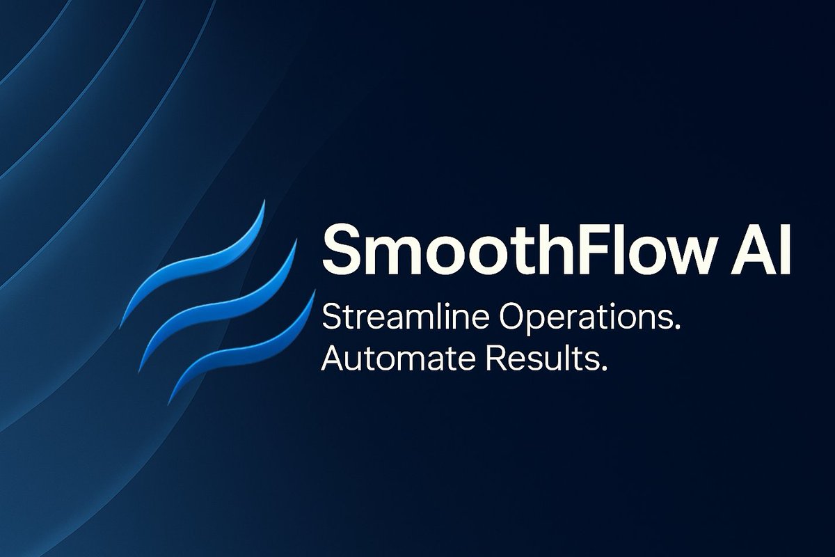 SmoothFlowAI's tweet image. Let&apos;s get your business flowing smoothly.