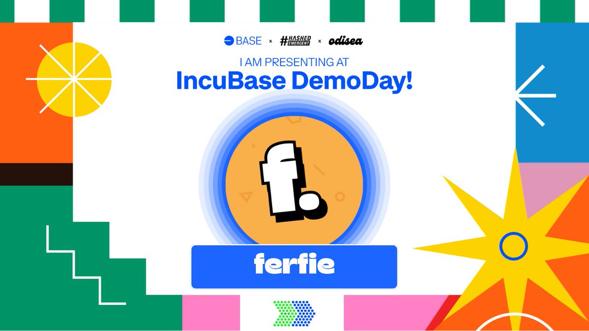 ferfie_com's tweet photo. ferfie is a family finance app designed to make it seamless for parents to teach their kids finance and crypto.
And it has been great participating in #IncuBase with the support of @OdiseaLabs, and now we're presenting on @Base's demo day. 
It's been incredible to @buildonBase https://t.co/2PUxsrwpH6