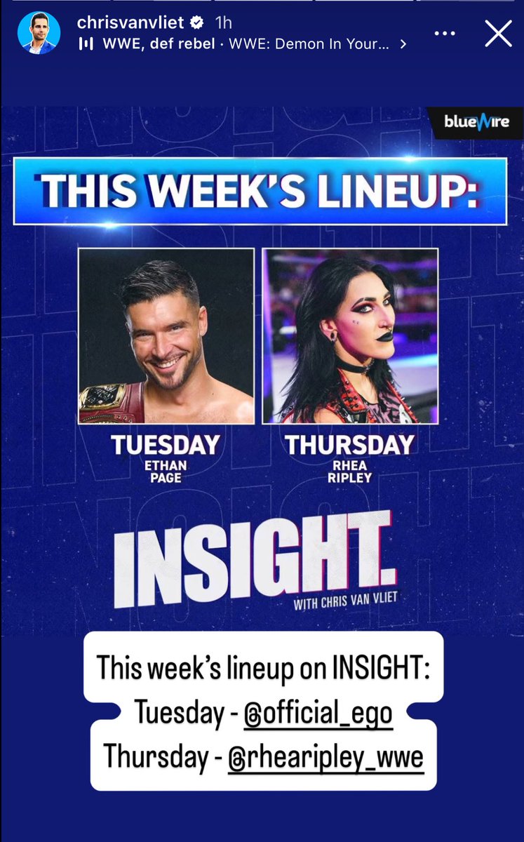 Rhea with Chris on Thursdayyyyy 
brb gonna cancel all my plans for Thursday