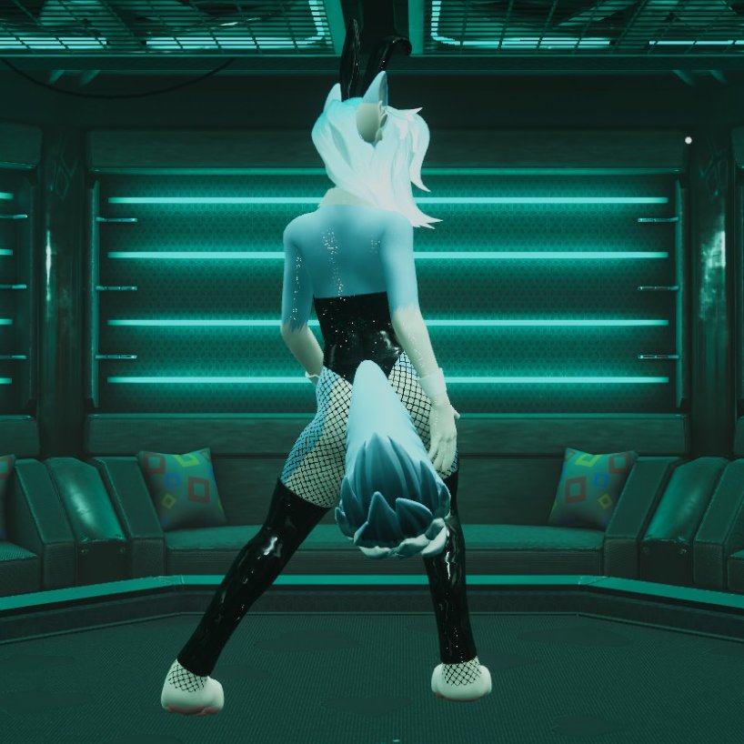 Currently working on a Winterpaw Bunnysuit &lt;3
___________________________________________
#3Dmodeling #VrChat #Furry