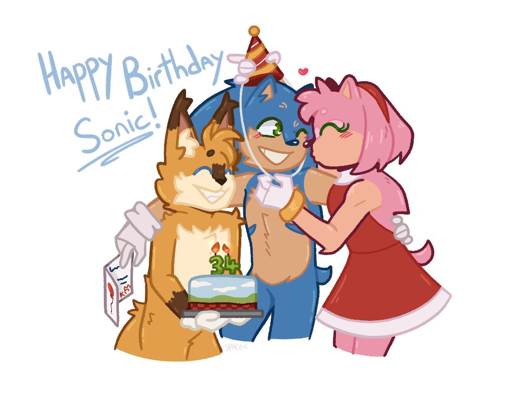 ITS STILL THE 23RD FOR ME ITS STILL RELEVANT 

#SonicTheHedgehog #amyrose #TailsTheFox #SonAmy