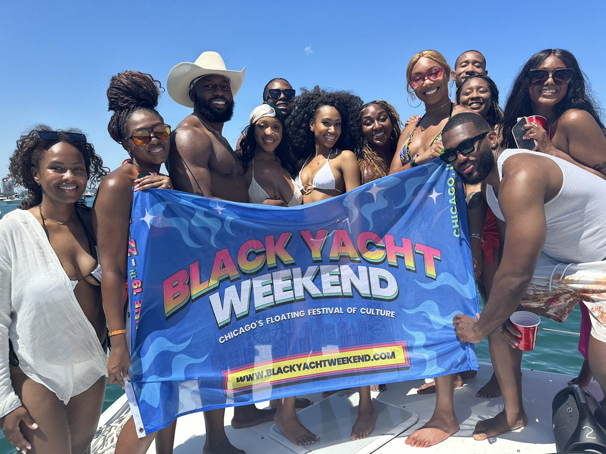 Jmac_1's tweet photo. #BlackYachtWeekend https://t.co/ZUfznaZRse