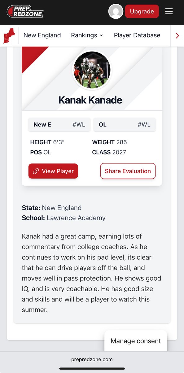 Kanak Kanade (@kanak_kanade) on Twitter photo Thank you <a href="/Big____Homie/">Big____Homie</a> for the kind words!
<a href="/ScoutingNE/">Coach Silva</a> <a href="/ToonMarlon/">Marlon Toon</a> <a href="/LASpartansFB/">Lawrence Academy Fball</a> Thank you <a href="/Big____Homie/">Big____Homie</a> for the kind words!
<a href="/ScoutingNE/">Coach Silva</a> <a href="/ToonMarlon/">Marlon Toon</a> <a href="/LASpartansFB/">Lawrence Academy Fball</a>