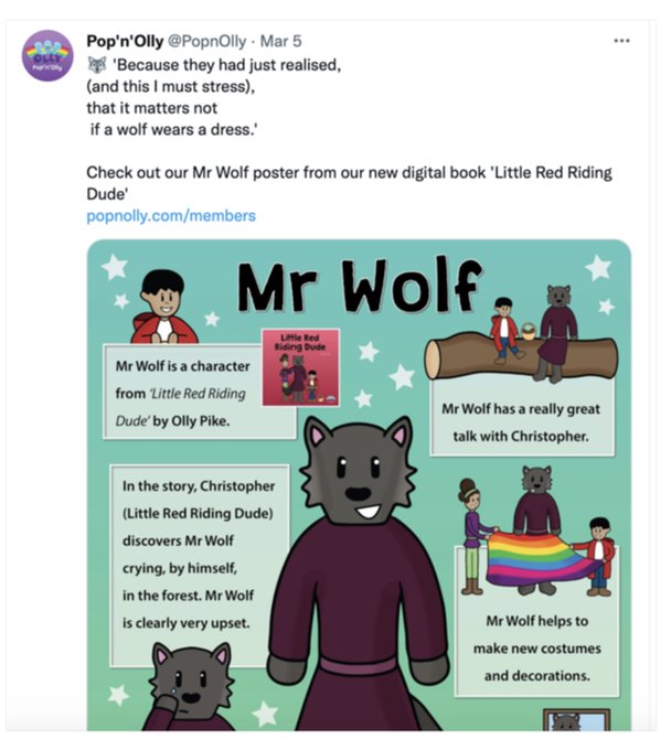 Victoria Isherwood (@vicisherwood) on Twitter photo <a href="/JournalismSEEN/">SEEN in Journalism</a> A group of men who literally tell children to ignore the safeguarding, stranger danger wisdom handed down from parent to child for generations, and instead trust the wolf they meet in the dark wood. I wish this was a joke. Teachers & MPs allowing this have lost the fucking plot🚩 <a href="/JournalismSEEN/">SEEN in Journalism</a> A group of men who literally tell children to ignore the safeguarding, stranger danger wisdom handed down from parent to child for generations, and instead trust the wolf they meet in the dark wood. I wish this was a joke. Teachers & MPs allowing this have lost the fucking plot🚩
