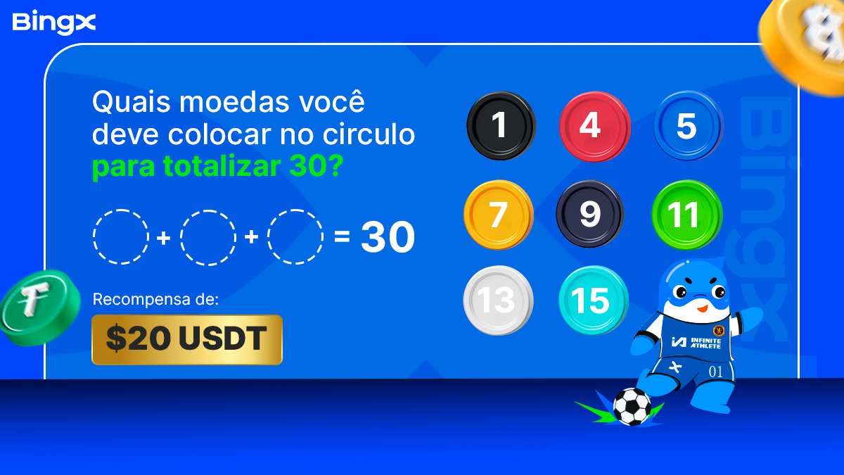 🎯🔥 Quizz BingX valendo $20! 🔥

Quer ganhar 20 dólares? É fácil!

Para participar:
✅ Siga
<a href="/BingXPortuguese/">BingX Português</a>

✅ Curta este post
✅ Dê RT
✅ Marque 2 amigos nos comentários

Fique ligado—o vencedor será anunciado em breve! 🚀

#BingX #Giveaway