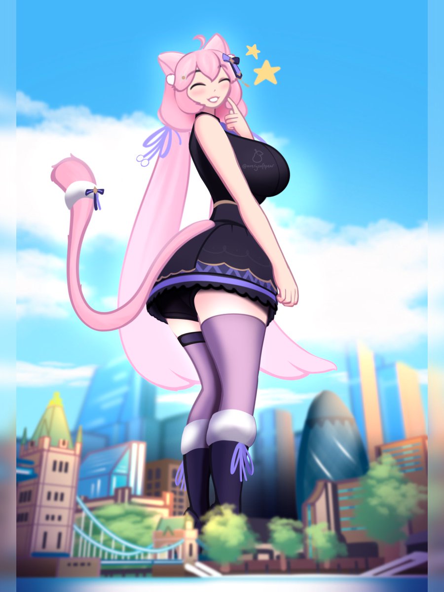 another #nyanart because I think she’s neat c:

i dunno about you but i think she looks really good from this nyangle 💖