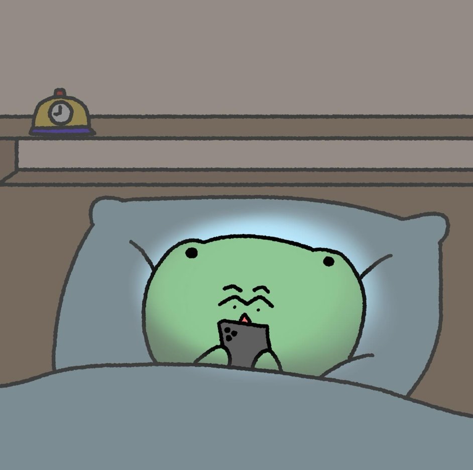 gogifrog's tweet photo. Hehe...it's fun hehe...
Looking at your phone under the blanket is the best⭐️(feat. dopamine addiction) https://t.co/rCUgLxxQ1R